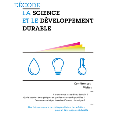 Evènement Décode la Science et le Développement Durable