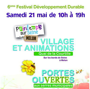 Exposition Festival développement durable Melun 2016 – 6e éditions